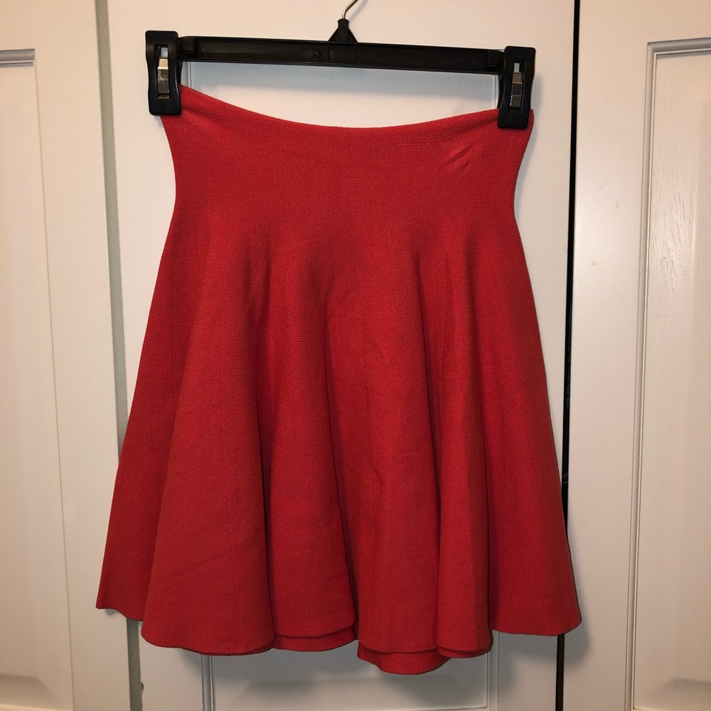 Orange skirt